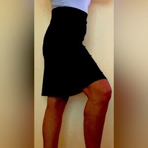 Merona Black Lycra Skirt